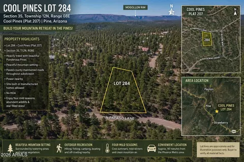 00 N Papago Ln #281, Pine, AZ 85544