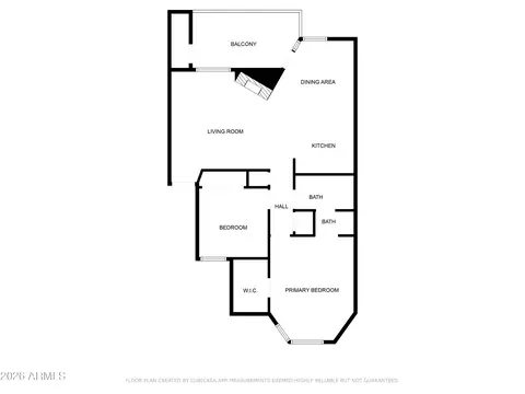 Floorplan - 5230 E Brown Rd #204, Mesa, AZ 85205 photo 1 of 1