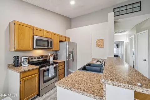 Kitchen - 5230 E Brown Rd #204, Mesa, AZ 85205 photo 2 of 3