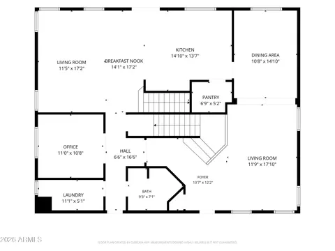 Floorplan - 4144 E Bruce Ct, Gilbert, AZ 85234 photo 2 of 3