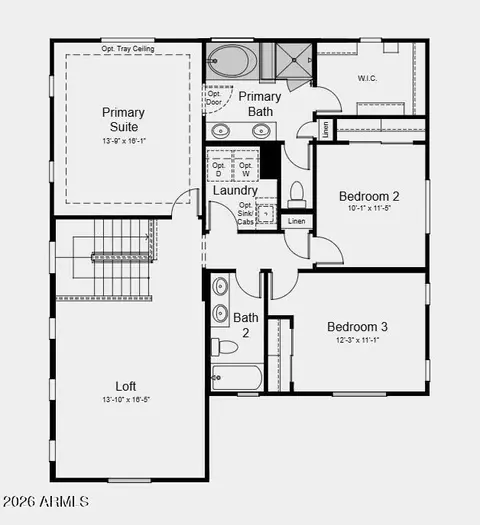 Floorplan - 7832 E Renata Ave, Mesa, AZ 85212 photo 2 of 3