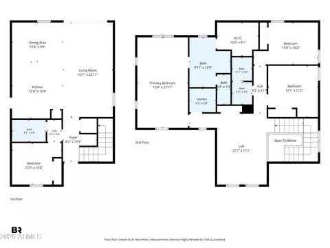 Floorplan - 655 S Longspur Ln, Gilbert, AZ 85296 photo 3 of 3