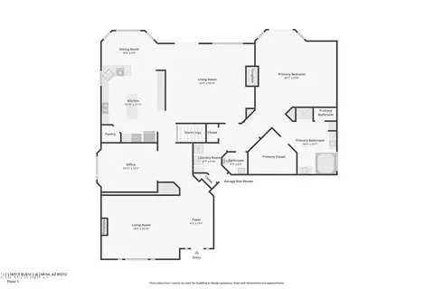 Floorplan - 11441 E Solina Ave, Mesa, AZ 85212 photo 1 of 3