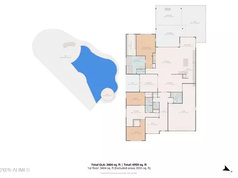 Floorplan - 10322 E Thatcher Ave, Mesa, AZ 85212 photo 2 of 2