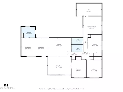 Floorplan - 122 E Garfield St, Tempe, AZ 85288 photo 1 of 1