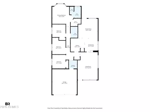 Floorplan - 3652 E Derringer Way, Gilbert, AZ 85297 photo 2 of 2