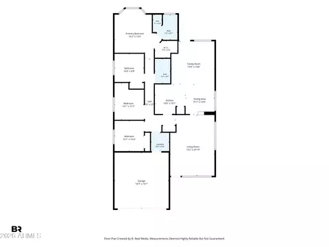 Floorplan - 3652 E Derringer Way, Gilbert, AZ 85297 photo 1 of 2