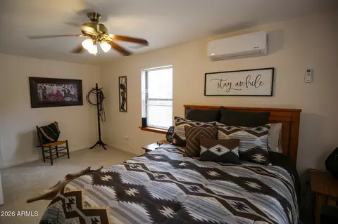Bedroom - 3664 N Mistletoe Dr, Pine, AZ 85544 photo 9 of 11