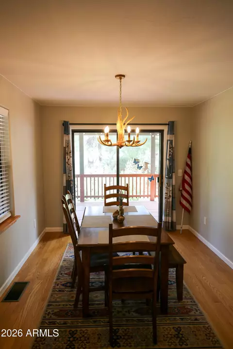 Dining - 3664 N Mistletoe Dr, Pine, AZ 85544 photo 3 of 4
