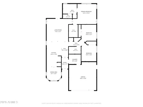 Floorplan - 3706 E Lodgepole Dr, Gilbert, AZ 85298 photo 1 of 2