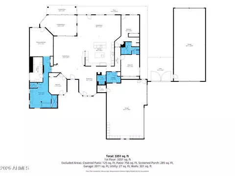 Floorplan - 2347 E Sanoque Ct, Gilbert, AZ 85298 photo 1 of 1