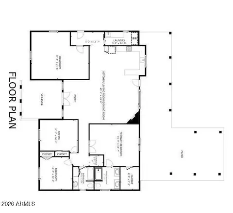 Floorplan - 2031 S Cactus Rd, Apache Junction, AZ 85119 photo 1 of 1