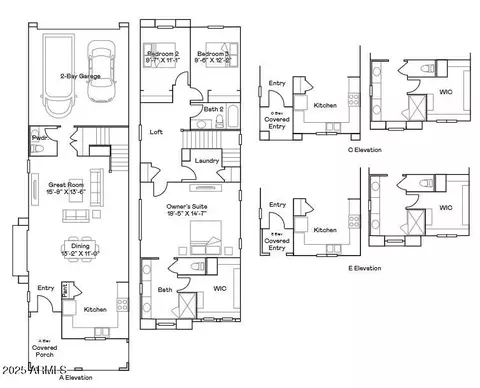Floorplan - 8302 E Prairie Ave, Mesa, AZ 85212 photo 1 of 1