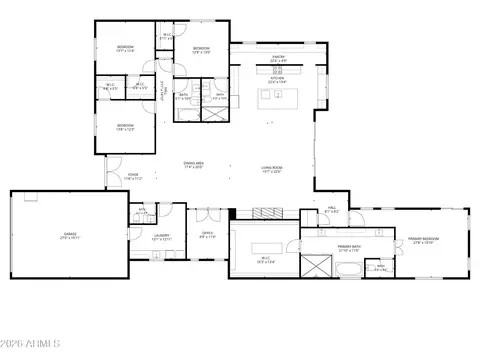 Floorplan - 4035 E Osborn Rd, Phoenix, AZ 85018 photo 2 of 2