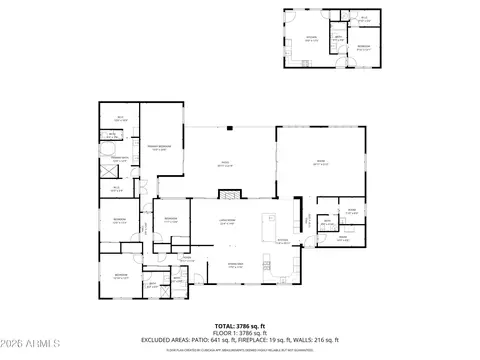Floorplan - 7801 N 16th Ln, Phoenix, AZ 85021 photo 2 of 2