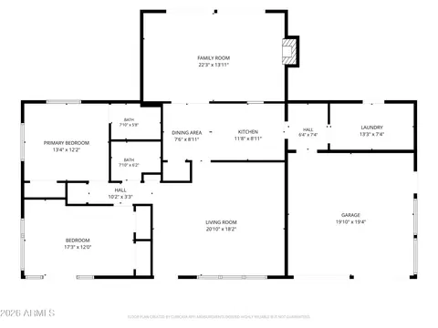 Floorplan - 89 E Pima Dr, Bisbee, AZ 85603 photo 1 of 2