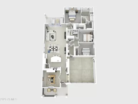 Floorplan - 4283 E Jesse St, Gilbert, AZ 85295 photo 1 of 2