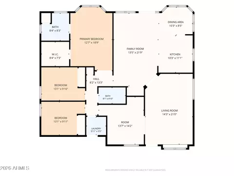 Floorplan - 2458 E Cathedral Rock Dr, Phoenix, AZ 85048 photo 1 of 1