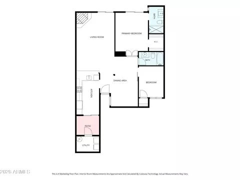 Floorplan - 5127 E Windsor Ave, Phoenix, AZ 85008 photo 2 of 3