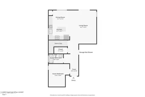 Floorplan - 4184 E Trigger Way, Gilbert, AZ 85297 photo 1 of 1