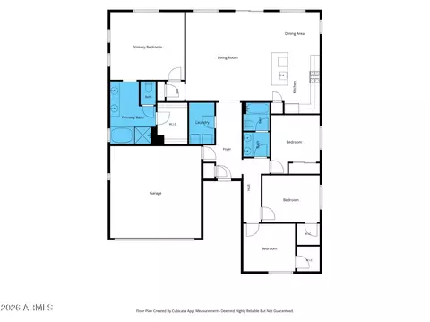 Floorplan - 4835 S Watauga Ct, Gilbert, AZ 85298 photo 1 of 2
