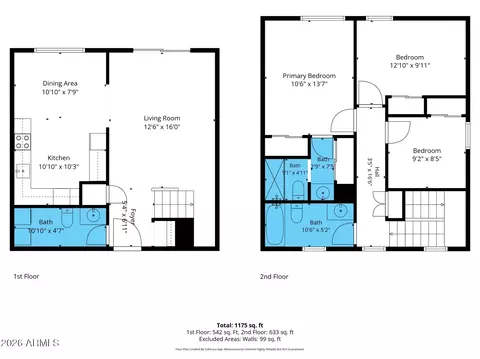 Floorplan - 2810 E Glenrosa Ave #19, Phoenix, AZ 85016 photo 1 of 1