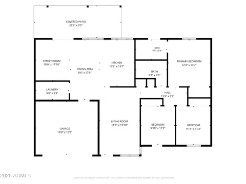 Floorplan - 4718 E Contessa St, Mesa, AZ 85205 photo 1 of 2
