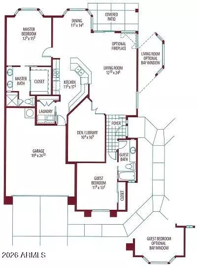 Floorplan - 4202 E Broadway Rd #130, Mesa, AZ 85206 photo 2 of 2