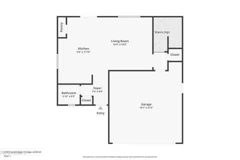 Floorplan - 4738 W Juniper Ave, Coolidge, AZ 85128 photo 2 of 2