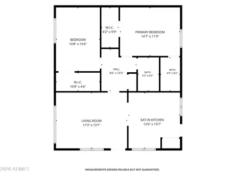 Floorplan - 2011 E Bramble Ave, Mesa, AZ 85204 photo 1 of 2