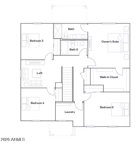 Floorplan - 9533 W Mitchell Dr, Phoenix, AZ 85037 photo 2 of 2