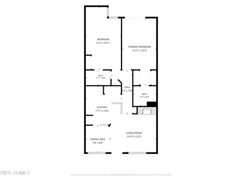 Floorplan - 1331 W Baseline Rd #237, Mesa, AZ 85202 photo 1 of 1