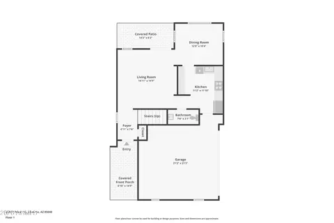Floorplan - 2330 E Pecan Rd, Phoenix, AZ 85040 photo 3 of 3