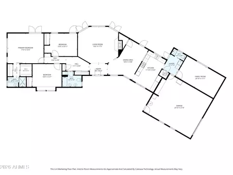 Floorplan - 34834 N 3rd Ave, Phoenix, AZ 85086 photo 2 of 2