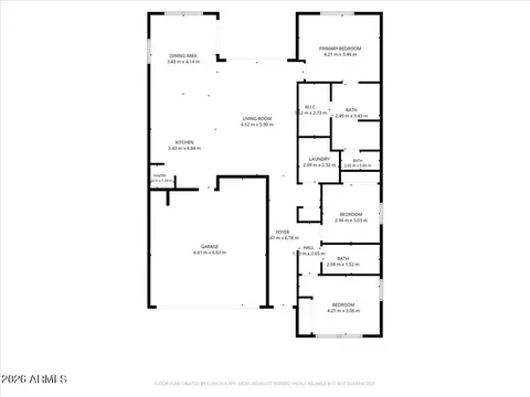 Floorplan - 9347 E Saturn Ave, Mesa, AZ 85212 photo 1 of 1