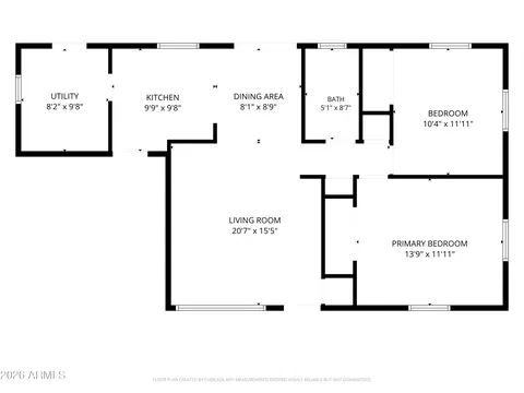 Floorplan - 6256 E Decatur St, Mesa, AZ 85205 photo 1 of 2