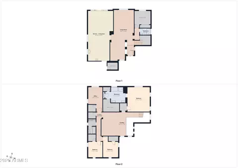 Floorplan - 2567 E Penedes Dr, Gilbert, AZ 85298 photo 1 of 3