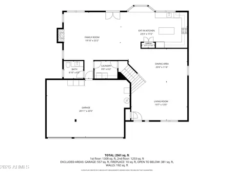 Floorplan - 4245 E Meadow Dr, Phoenix, AZ 85032 photo 3 of 3
