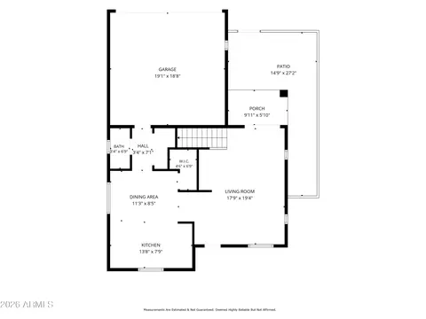 Floorplan - 2477 E Vermont Dr, Gilbert, AZ 85295 photo 1 of 3