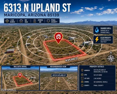 6313 N Upland St #-, Maricopa, AZ 85139