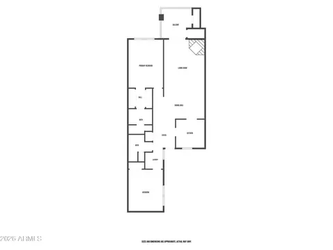 Floorplan - 8344 N 21st Dr #I204, Phoenix, AZ 85021 photo 1 of 1