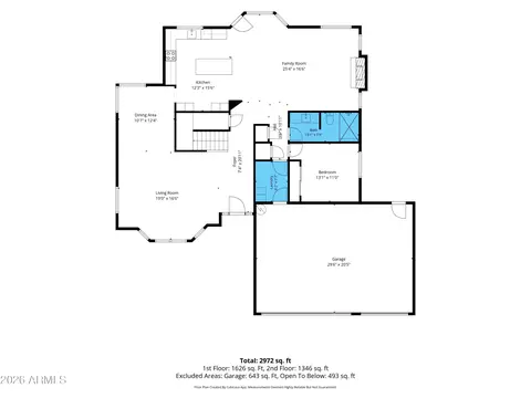 Floorplan - 1144 W Iris Dr, Gilbert, AZ 85233 photo 1 of 4