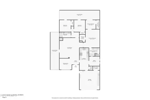 Floorplan - 717 E Tuckey Ln, Phoenix, AZ 85014 photo 1 of 1