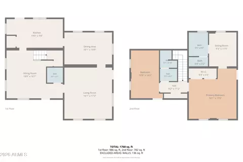 Floorplan - 184 S 1st E St, Snowflake, AZ 85937 photo 1 of 1