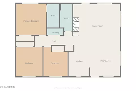 Floorplan - 2335 Buffalo Loop N, Overgaard, AZ 85933 photo 1 of 2