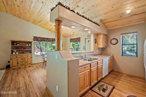 Kitchen - 2335 Buffalo Loop N, Overgaard, AZ 85933 photo 5 of 5