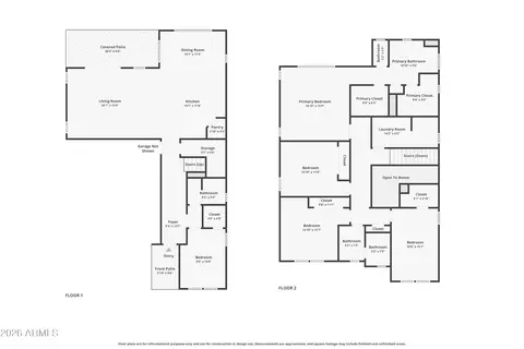 Floorplan - 8346 E Petra Ave, Mesa, AZ 85212 photo 1 of 1