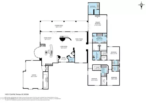 Floorplan - 1455 E Colt Rd, Tempe, AZ 85284 photo 4 of 4