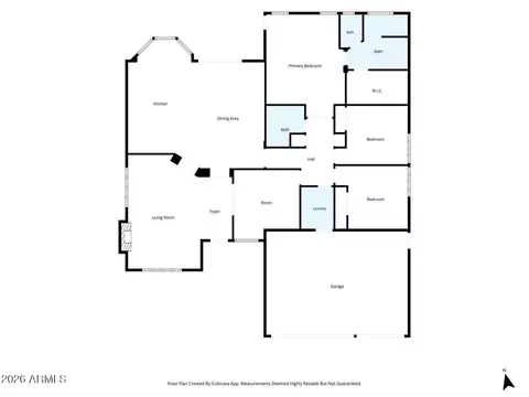 Floorplan - 1860 E Stephens Dr, Tempe, AZ 85283 photo 1 of 1