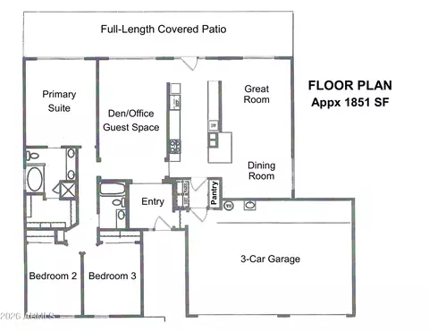 Floorplan - 6041 E Preston St, Mesa, AZ 85215 photo 1 of 1